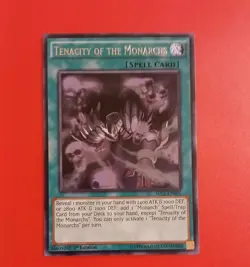 Yugioh Tenacity of the Monarchs rare Sece-en061 Rare 1st Nm - Image 1