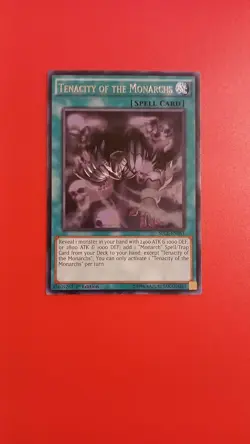 Yugioh Tenacity of the Monarchs rare Sece-en061 Rare 1st Nm - Image 2