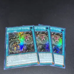Yugioh TCG Battleguard Echoes Super Rare NM Playset LEDE-EN082 - Image 1