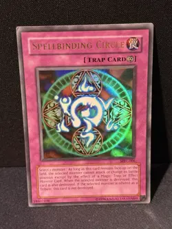 Yugioh Spellbinding Circle MRL-006 Magic Ruler Unlimited Original Print - Image 1