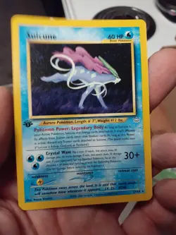 Suicune 27/64 Neo Revelation 1st Edition Non-Holo Card - Image 1