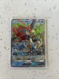 Pokemon Keldeo GX Unified Minds 47/236 Ultra Rare Holo Card Sun & Moon SM - Image 1