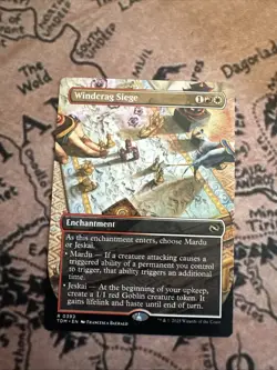 MTG - Windcrag Siege (Borderless) - Tarkir: Dragonstorm - Image 1