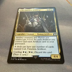 Cid, Timeless Artificer MINT 0418 Final Fantasy FIN MTG Uncommon Unplayed M/NM - Image 2