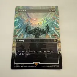 Ultima FOIL Borderless 328 Final Fantasy FIN MTG Rare Unplayed Sorcery Mint M/NM - Image 2