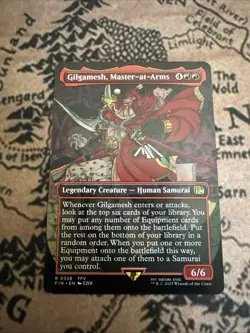 Gilgamesh, Master-at-Arms (Borderless) [FINAL FANTASY] Magic MTG - Image 1