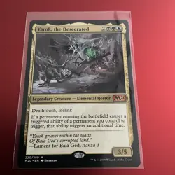 [1x] Yarok, the Desecrated Near Mint, English Core Set 2020 MTG Magic - Image 3