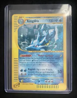 Kingdra H14/H32 Aquapolis Holo Rare Pokemon TCG Nintendo r-reader vintage - Image 1