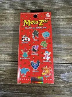 MetaZoo Pin Club 1st Edition Limited Edition Squonk Pin Promo Card New - Image 2