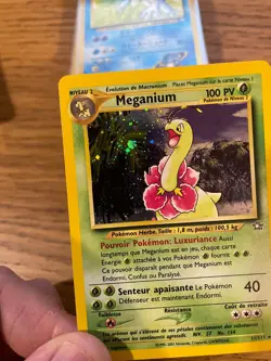 NM! FRENCH Meganium (11/111) Holo Neo Genesis Pokemon Card! FAST & FREE P&P! - Image 3