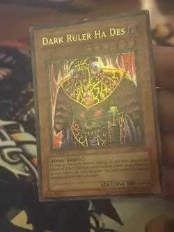 Yugioh: Dark Ruler Ha Des - LOD-001 - Ultra Rare - 1st Edition - MP - Image 4