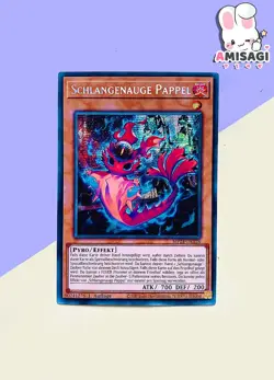 Yu-Gi-Oh! Card Snake Eye Poplar MP24-EN128 Trading Card Game TCG - Image 1