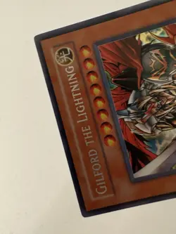 YUGIOH Gilford the Lightning CT2-EN001 Secret Rare LP - NM - Image 3