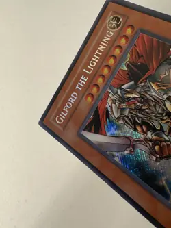 YUGIOH Gilford the Lightning CT2-EN001 Secret Rare LP - NM - Image 4