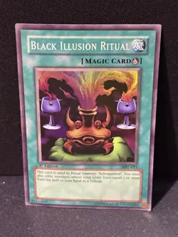 Yugioh Black Illusion Ritual MRL-051 1st Edition Original Print Vintage - Image 1