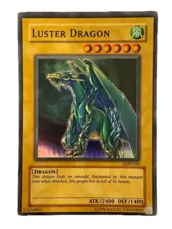 YUGIOH Luster Dragon LOD-050 Super Rare LP - Image 1