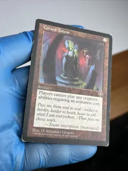 Cursed Totem Mirage - MTG Magic Card English - Condition Shown In Many Pictures - Image 10