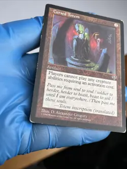 Cursed Totem Mirage - MTG Magic Card English - Condition Shown In Many Pictures - Image 6