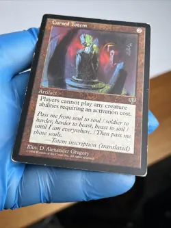 Cursed Totem Mirage - MTG Magic Card English - Condition Shown In Many Pictures - Image 7