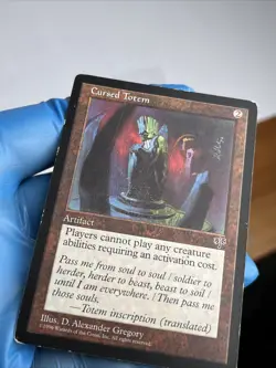 Cursed Totem Mirage - MTG Magic Card English - Condition Shown In Many Pictures - Image 9