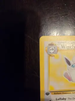 1999 PokÃ©mon TCG Card Wigglytuff 1st Edition Jungle Rare NON HOLO 32/64 USED - Image 2
