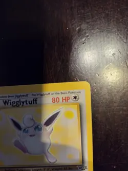 1999 PokÃ©mon TCG Card Wigglytuff 1st Edition Jungle Rare NON HOLO 32/64 USED - Image 3