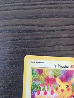 PokÃ©mon Pikachu TCG Birthday Celebrations Holo Rare Card #24 Classic Collection - Image 6