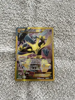 Alakazam EX Fates Collide 125/124 Full Art Holo Secret Rare Pokémon TCG Card - Image 1