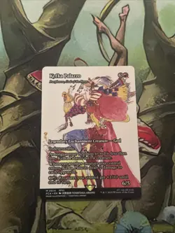 MTG: Kefka Palazzo (Purphoros, God Of The Forge) Final Fantasy Borderless PR0XY - Image 1