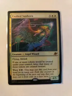 FOIL EXALTED SUNBORN Edge Of Eternities EOE MTG NM - Image 1