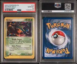 2003 Pokemon EX Sandstorm Holo Seviper #11/100 PSA 10 Gem Mint - Image 5