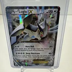 2015 Pokemon LUGIA EX 68/98 Ancient Origins Holo Ultra Rare | English - Image 1