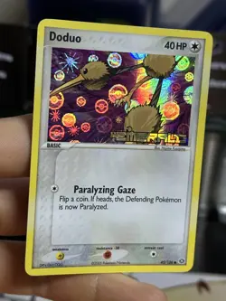 Doduo 45/106 EX Emerald 2005 Reverse Holo Pokémon Card TCG - Image 3