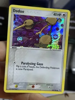 Doduo 45/106 EX Emerald 2005 Reverse Holo Pokémon Card TCG - Image 4