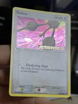 Doduo 45/106 EX Emerald 2005 Reverse Holo Pokémon Card TCG - Image 5
