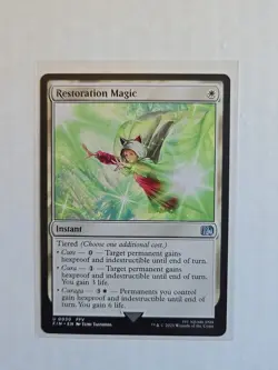 Restoration Magic - Final Fantasy - NM - MTG Magic - Uncommon - Instant - Image 1