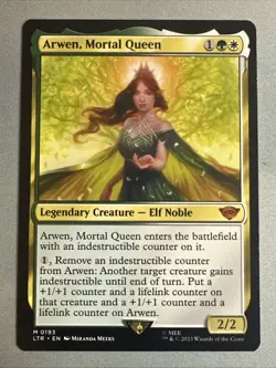 MTG / Arwen, Mortal Queen / LTR / #0193 / Regular / Rare / NM - Image 3