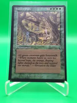 1994 MTG (The Dark) "HIDDEN PATH" never played MINT vintage - Image 1