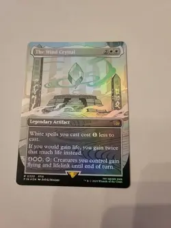The Wind Crystal (Borderless) Final Fantasy Foil - Image 8