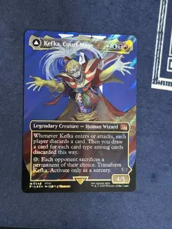 Kefka, Court Mage (Borderless) (Surge Foil) (0543) Final Fantasy Foil - Image 1