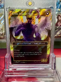 Kefka, Court Mage (Borderless) (Surge Foil) (0543) Final Fantasy Foil - Image 4