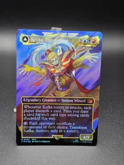 Kefka, Court Mage (Borderless) (Surge Foil) (0543) Final Fantasy Foil - Image 1