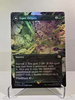 MTG Esper Origins (Borderless) Foil Final Fantasy Magic The Gathering - Image 1