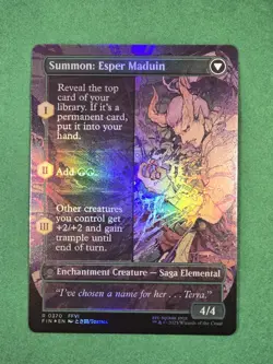 MTG Esper Origins (Borderless) Foil Final Fantasy Magic The Gathering - Image 4