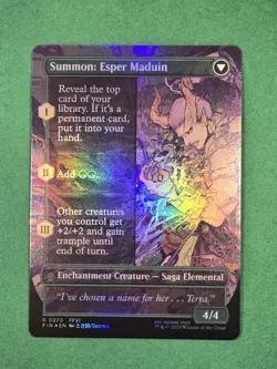 MTG Esper Origins (Borderless) Foil Final Fantasy Magic The Gathering - Image 8