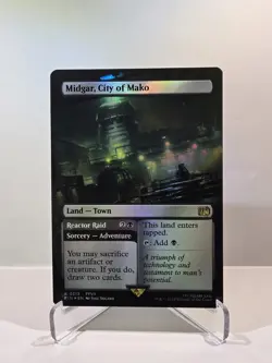 MTG Midgar, City of Mako (Borderless) Foil Final Fantasy Magic The Gathering - Image 5
