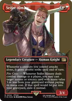 Seifer Almasy (Borderless) (Surge Foil) Final Fantasy Foil - Image 1