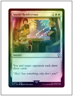 1x Secret Rendezvous 0217 - Yuffie, Foil, Final Fantasy, Magic MTG NM - Image 1