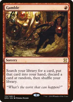 Gamble - EMA - NM - MTG - Image 1