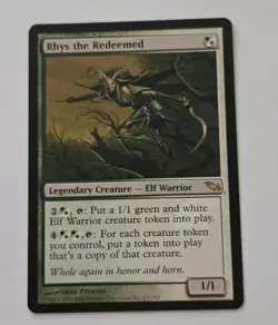 Rhys the Redeemed - 213/332. Rare. 2020 Double Masters. - Image 2